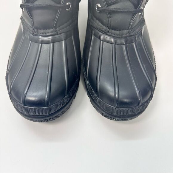 Sperry Top-Sider Quilted Waterproof Gosling Duck Boot, Black Sz 7 - Picture 3 of 13